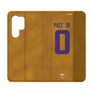 NFL Minnesota Vikings Players Game Tactic Folio Cell Phone Case for Samsung Galaxy - 1 of 4