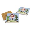 4.0 Inch Santa Coasters Set/4 Izzy & Oliver Coasters - 3 of 3