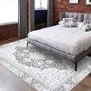 Non-Slip Vintage Washable Rug | Ultra-Thin Low Pile Carpet for Living Room, Bedroom, Dining Table & Office - 4 of 4