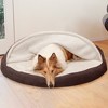 FurHaven Faux Sheepskin Snuggery Orthopedic Dog Bed - 3 of 4