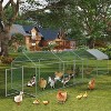 GustoWave Large Metal Chicken Coop Walk-in Chicken Runs Black - 2 of 4