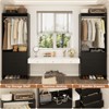 Aheaplus 24'' Freestanding Closet Organizer System with Hanging Rods and Drawers - 2 of 4