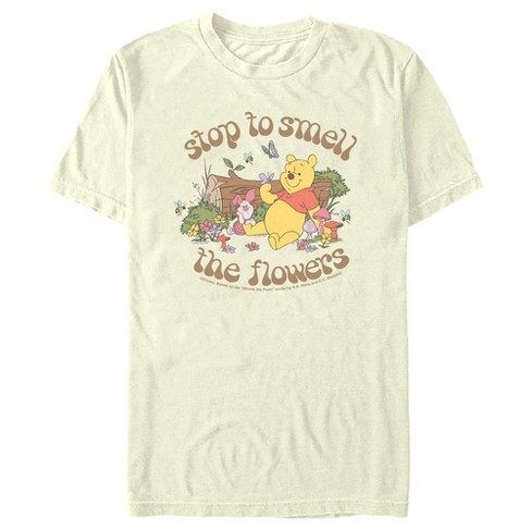 Men's Winnie the Pooh Stop to Smell the Flowers T-Shirt - image 1 of 4