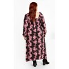 Women's Plus Size Aurelia Print Dress - black | CITY CHIC - 2 of 4