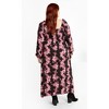 Women's Plus Size Aurelia Print Dress - black | CITY CHIC - image 2 of 4