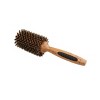 Bass Brushes P Series Straighten & Curl Round Brush with Deluxe Length Styling Head 100% Premium Natural Bristle Bamboo Handle - 2 of 3