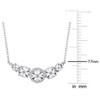 EVERLY JEWELRY | Sterling Silver 1/6 CT Diamond TW Necklace With Chain, 17-inch - 2 of 4