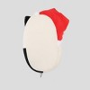 Squishmallows Kids' Santa Hat Cat Slide Slippers - Off-White - 2 of 4
