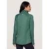 RBX Active Women's Zip Mock Neck Wrap Fleece Pullover Sweatshirt With Pockets - 2 of 4