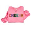 Women's Cheers Sweatshirt - Peach Love - 2 of 3