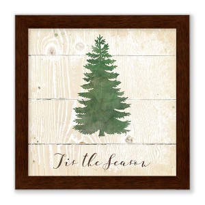 Courtside Market Evergreen 8x8 Framed Art Board - 1 of 2
