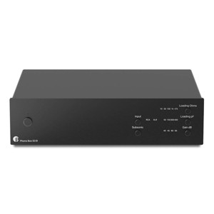 Pro-Ject Phono Box S3 B Balanced & Discrete MM/MC Phono Preamp (Black) - 1 of 2