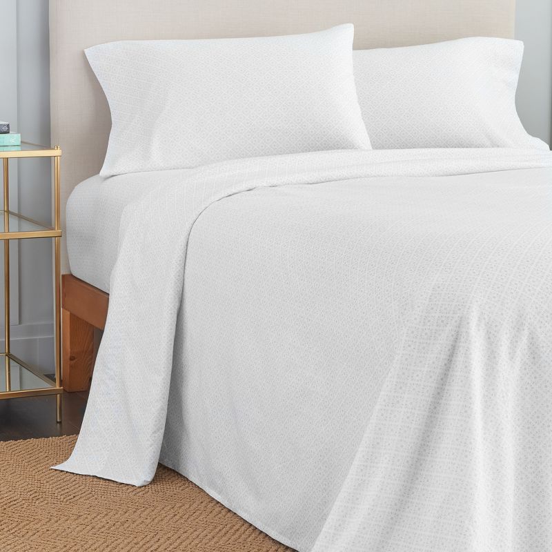 GAIAM Relax 100% Cotton Garment Washed 4pc Sheet Set, 4 of 6