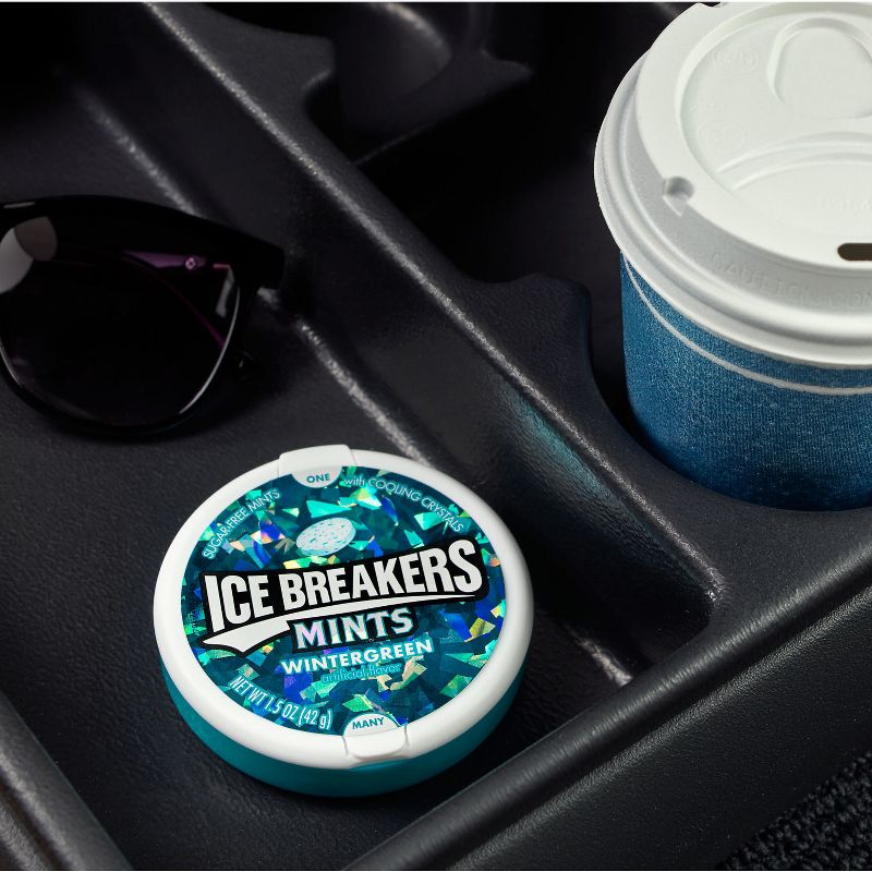 Ice Breakers Wintergreen Sugar Free Mint Candies - 1.5oz, 2 of 7