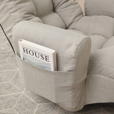 NicBex Adjustable Recliner Sofa Chair - Ergonomic Head/Back Support for Space Saving Leisure Seat