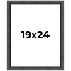 PosterPalooza | Refined Black Picture Frame - UV Acrylic, Foam Board Backing, Hanging Hardware - 2 of 4