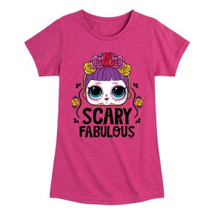 Girls' - LOL Surprise! - Halloween Fitted Short Sleeve Graphic T-Shirt - 1 of 4