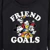 Women's - Disney - Friend Goals Lightweight French Terry Slouchy - image 2 of 4