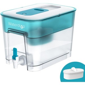 Waterdrop 200-Gallon Long-Life 40-Cup Large Water Filter Dispenser with 1 Filter - 1 of 4