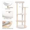 Multi-Level Cat Tree, Cat Tower Durable Sisal-Covered Scratching Posts,Cozy Caves,Condo,Dangling Ball,Jumping Platform for Cats Play &Sleep,Pet House - 4 of 4