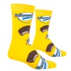 Cool Socks, Moon Pie, Funny Novelty Socks, Large - 2 of 4