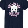 Men's - Instant Message - Childless Cat Lady Society Short Sleeve Graphic T-Shirt - 2 of 4
