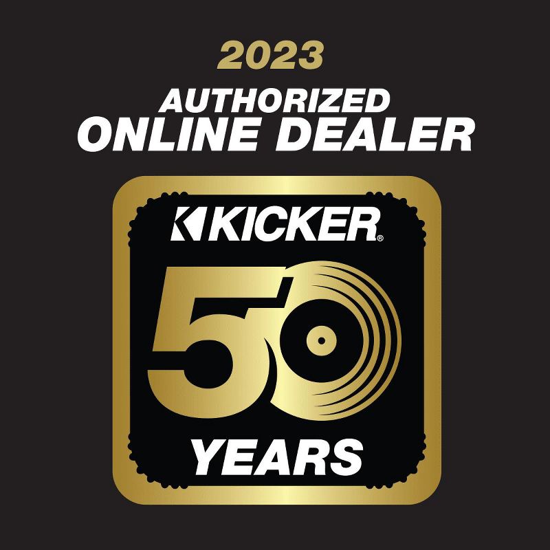 Kicker 44L7S124 12" L7S 750-Watt Dual 4-Ohm Voice Coil Subwoofer, 4 of 9