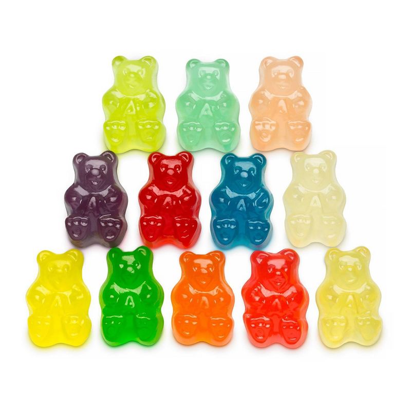 12 Flavor Assorted Gourmet Gummi Bears - 80oz, 2 of 5