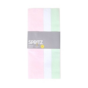 Wedding Tissue - Spritz™: Multicolor Gift Filler, Solid Pattern, 20-Pack, 16.5" x 24" Paper for All Occasions - 1 of 4