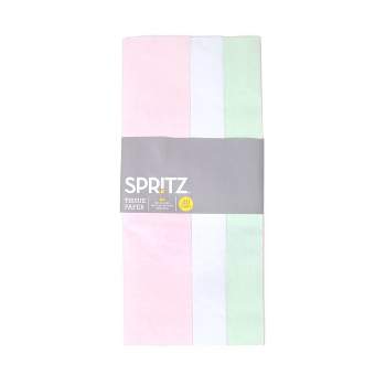 6ct Pegged Tissue Paper Silver - Spritz™ : Target