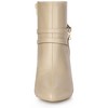 Allegra K Women's Strap Decor Pointed Toe Transparent Stiletto Heels Ankle Boots - 3 of 4