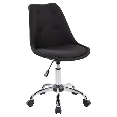 Armless Task Chair with Buttons - Techni Mobili
