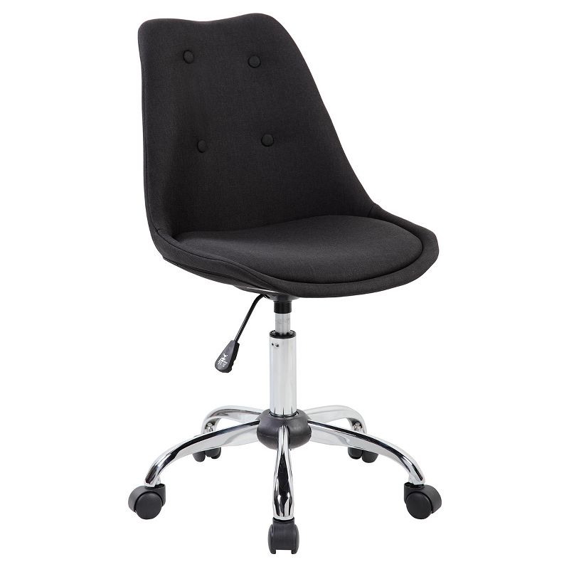 Armless Task Chair with Buttons - Techni Mobili, 1 of 6