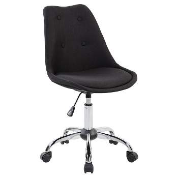 Armless Task Chair with Buttons - Techni Mobili