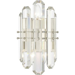 Crystorama Bolton 13 1/2" High Polished Nickel Wall Sconce - 1 of 1