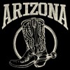 Women's Lost Gods Distressed Arizona Cowboy Boot T-Shirt - 2 of 4
