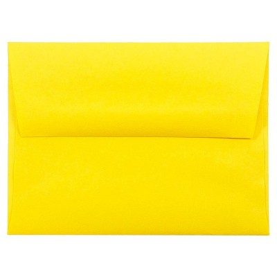 JAM Paper 50pk Brite Hue A2 Envelopes 4.375" x 5.75"