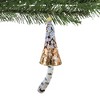 Morawski 9.0 Inch Large Bronze Cone Shaped Mushroom Ornament Fungi Toadstool Conical Cap Tree Ornaments - 3 of 3