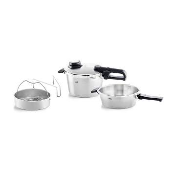 Wmf Perfect Plus Pressure Cooker Stainless Steel Insert Set : Target
