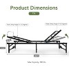 Sandinrayli Adjustable Bed Frame Electric Bed Base with Remote Control , Twin XL - 2 of 4