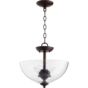 Quorum Lighting 4 - Light Pendant in  Oiled Bronze - 1 of 1