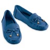 Collections Etc Microsuede Moccasins - 2 of 4