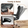 Rbied Ergonomic Executive Office Chair Home Desk Chair with Flip-Up Arms, 360° Rotation, Adjustable Backrest and Height - 4 of 4