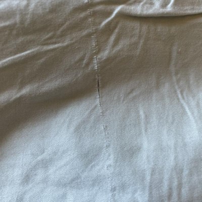 King Washed Cotton Sateen Comforter & Sham Set White - Threshold™ : Target