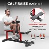 ER KANG Adjustable Seated Calf Raise Machine With Band Pegs for Leg Training and Exercise for Home Gym - 3 of 4