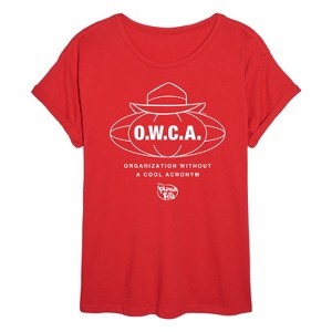 Women's - Disney - Owca Oversized Graphic T-Shirt - 1 of 4