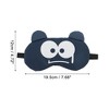 Unique Bargains Soft Cartoon Frightened Expression Sleep Mask 1 Pc - image 4 of 4