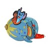 Lilo & Stitch Rocketship Women's Novelty crossbody bag With Glitter Fabric - 3 of 4