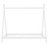 Whisen Playhouse Design Twin Size House Bed Tent Bed Floor Bed with Slat - 3 of 4