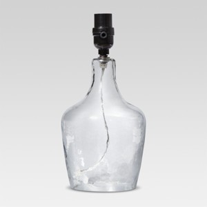 Artisan Glass Jug Small Lamp Base Clear - Threshold™ - 1 of 1